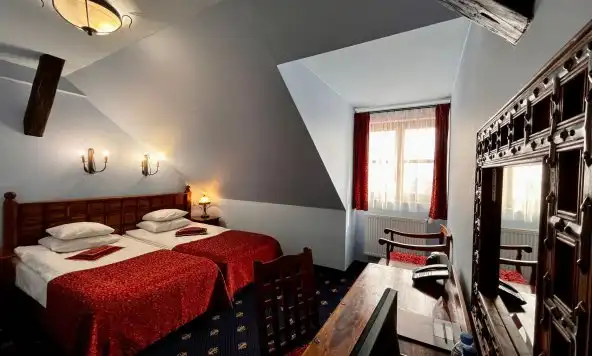 Habitación doble Standard en el castillo